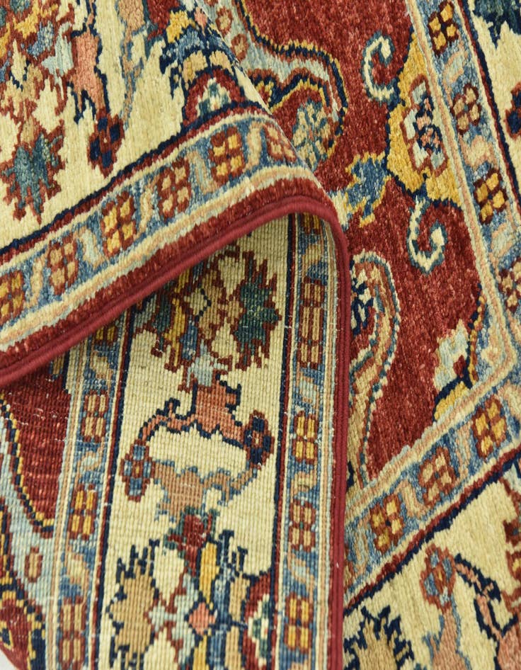 Detail image of  3' 1 x 5'  Hand Knotted Kazak Rug
