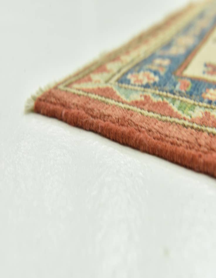 Detail image of  6' 1 x 9' 10  Hand Knotted Kazak Rug