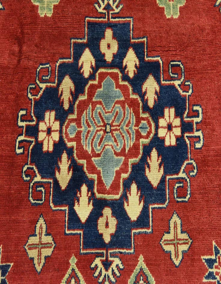 Detail image of  6' 8 x 9' 8  Hand Knotted Kazak Rug