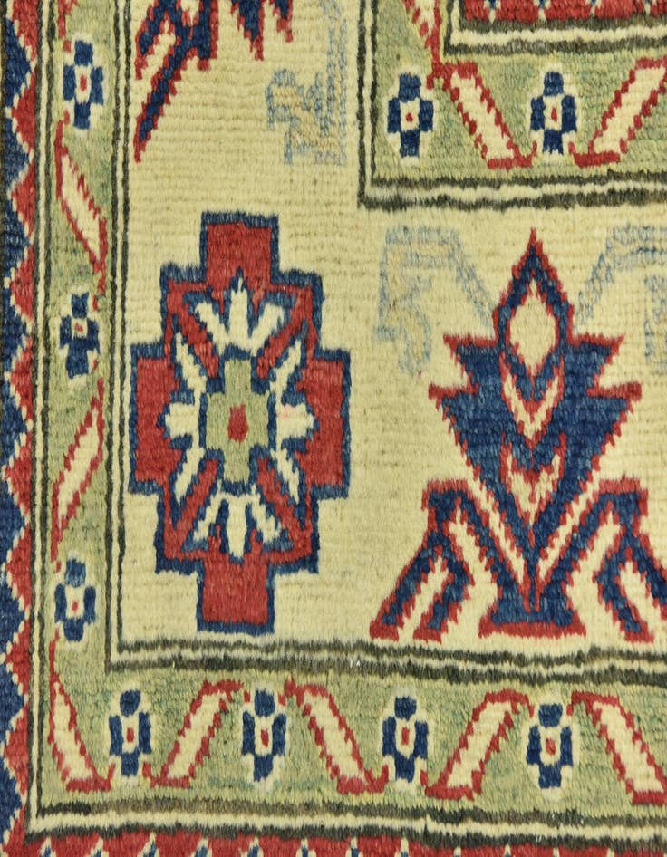 Detail image of  6' 8 x 9' 8  Hand Knotted Kazak Rug