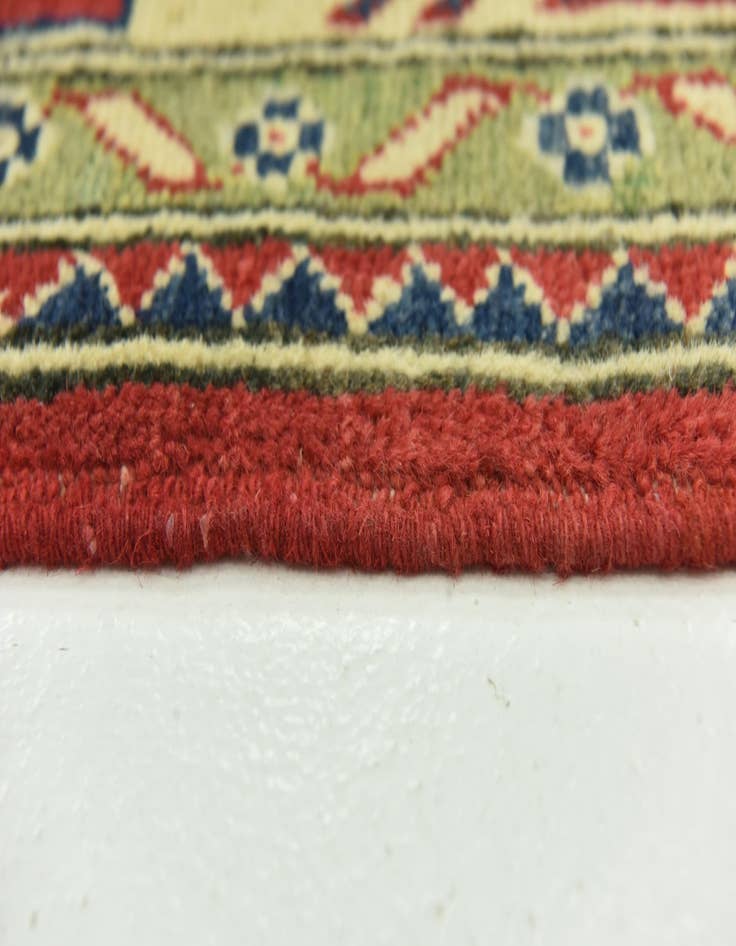 Detail image of  6' 8 x 9' 8  Hand Knotted Kazak Rug