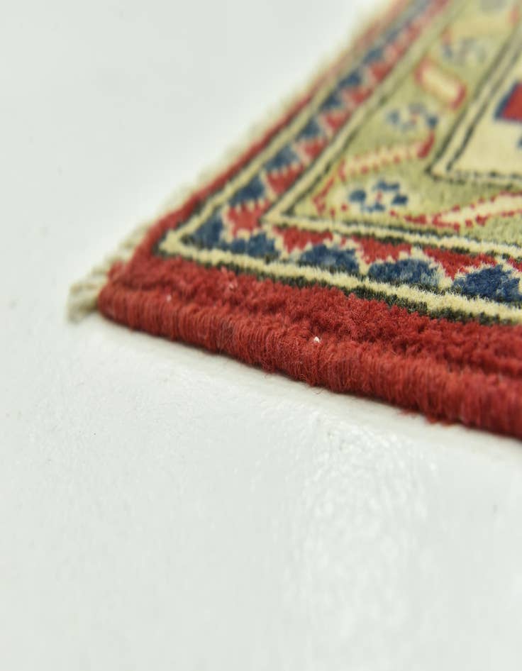 Detail image of  6' 8 x 9' 8  Hand Knotted Kazak Rug