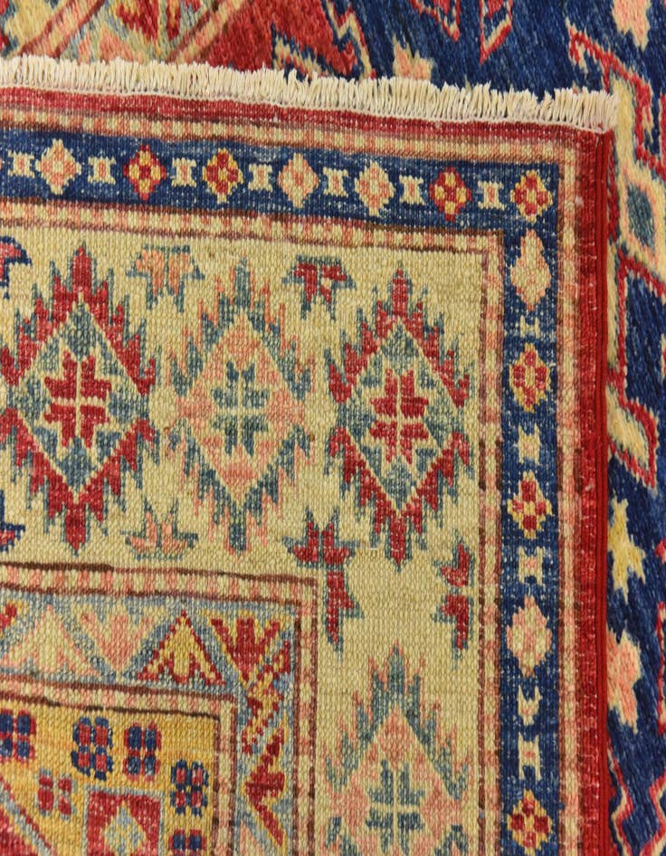 Detail image of  2' 9 x 4'  Hand Knotted Kazak Oriental Rug