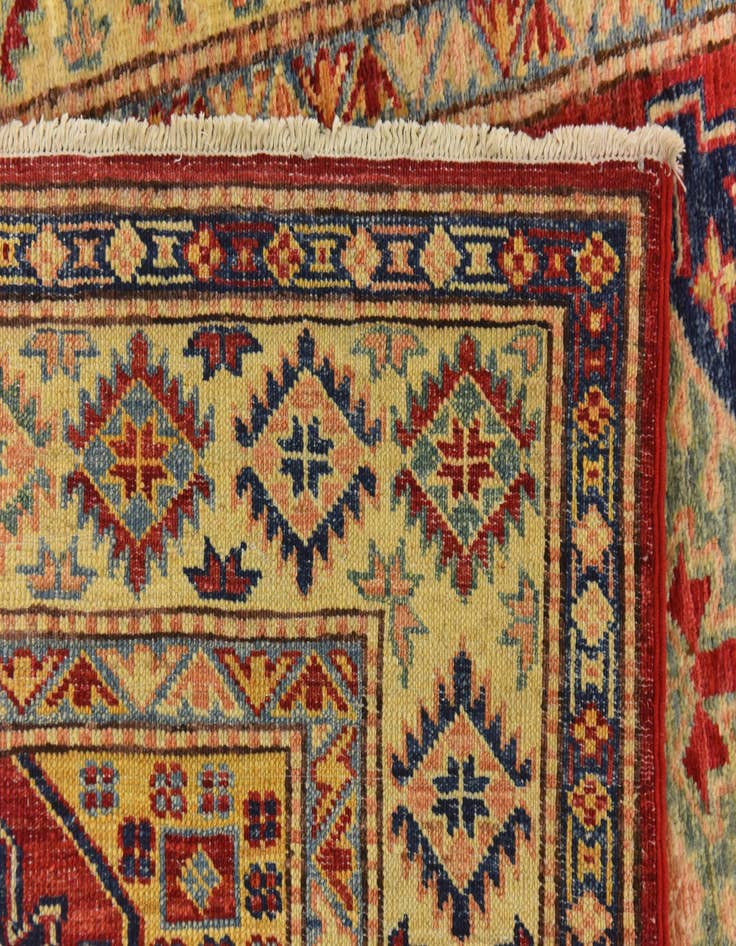 Detail image of  2' 10 x 4' 2  Hand Knotted Kazak Oriental Rug