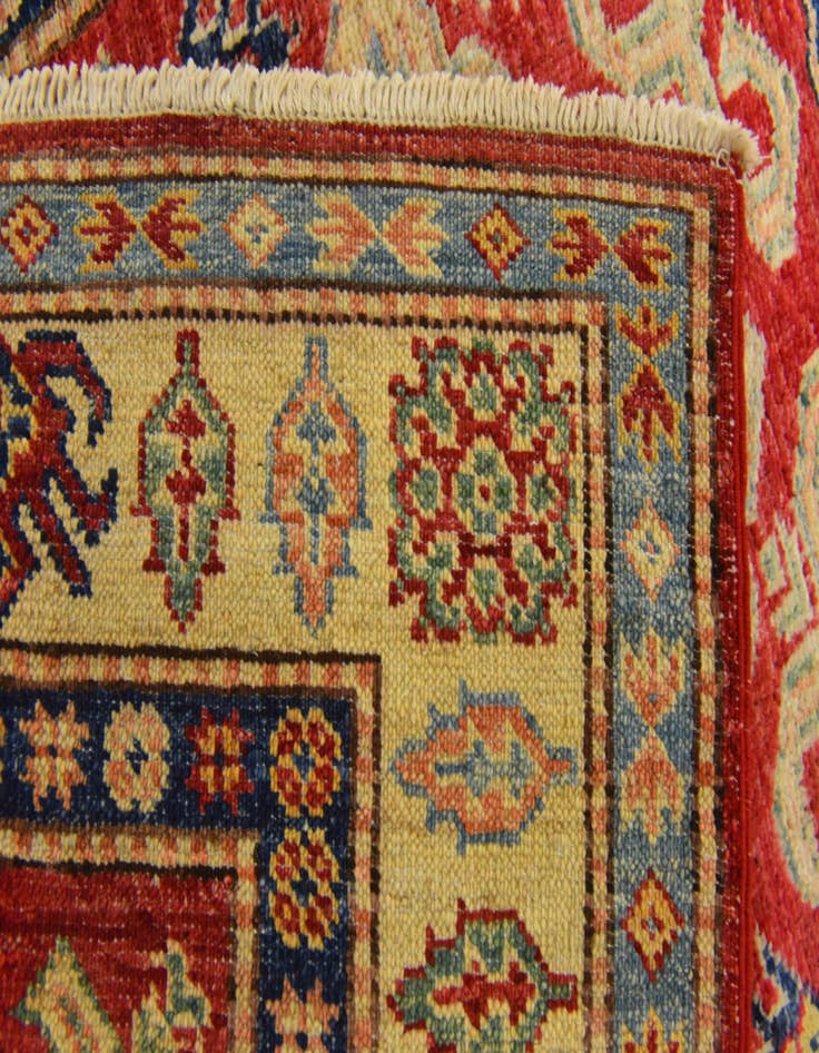 Detail image of  2' 9 x 3' 10  Hand Knotted Kazak Oriental Rug