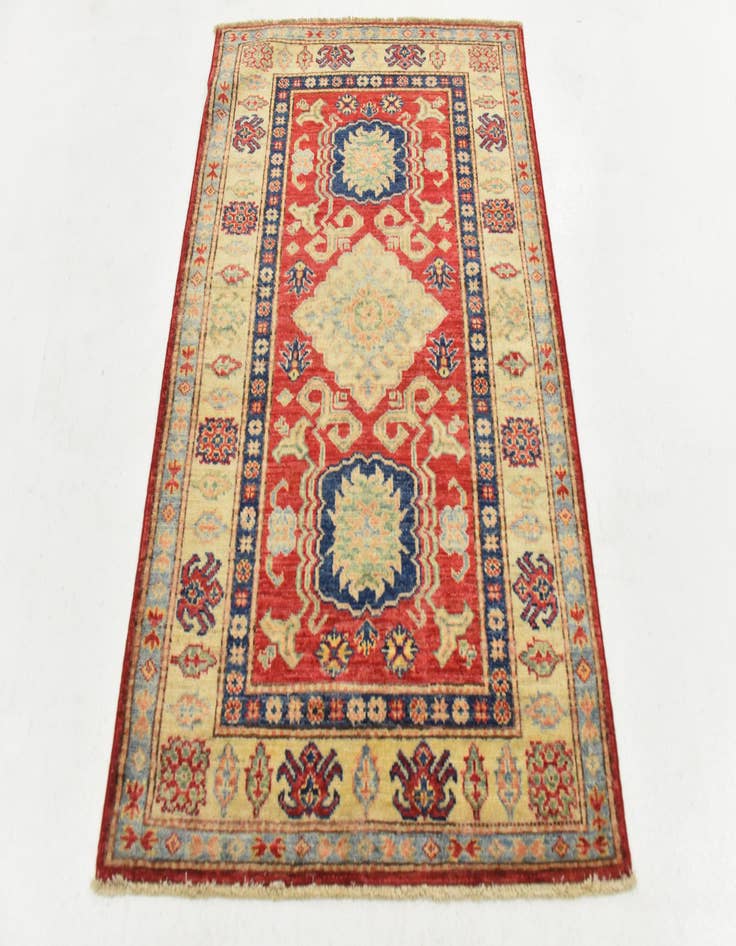 Detail image of  2' 9 x 3' 10  Hand Knotted Kazak Oriental Rug