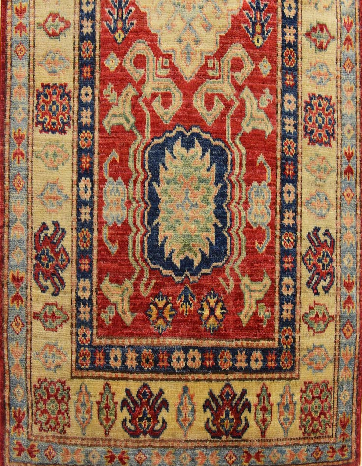 Detail image of  2' 9 x 3' 10  Hand Knotted Kazak Oriental Rug