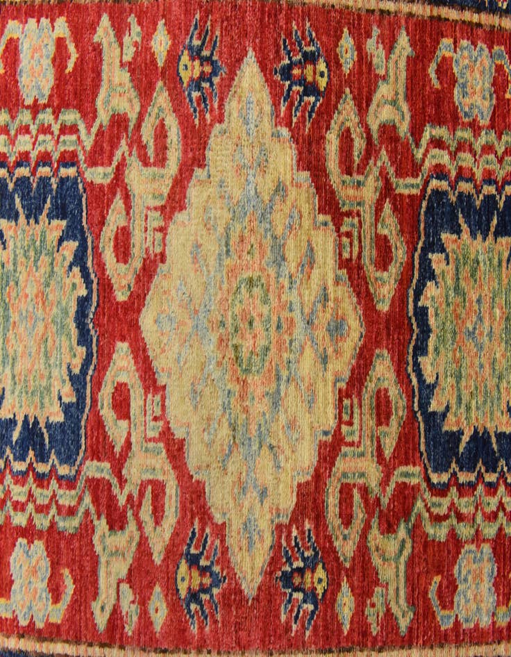 Detail image of  2' 9 x 3' 10  Hand Knotted Kazak Oriental Rug