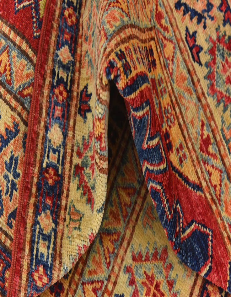 Detail image of  2' 10 x 4' 1  Hand Knotted Kazak Oriental Rug