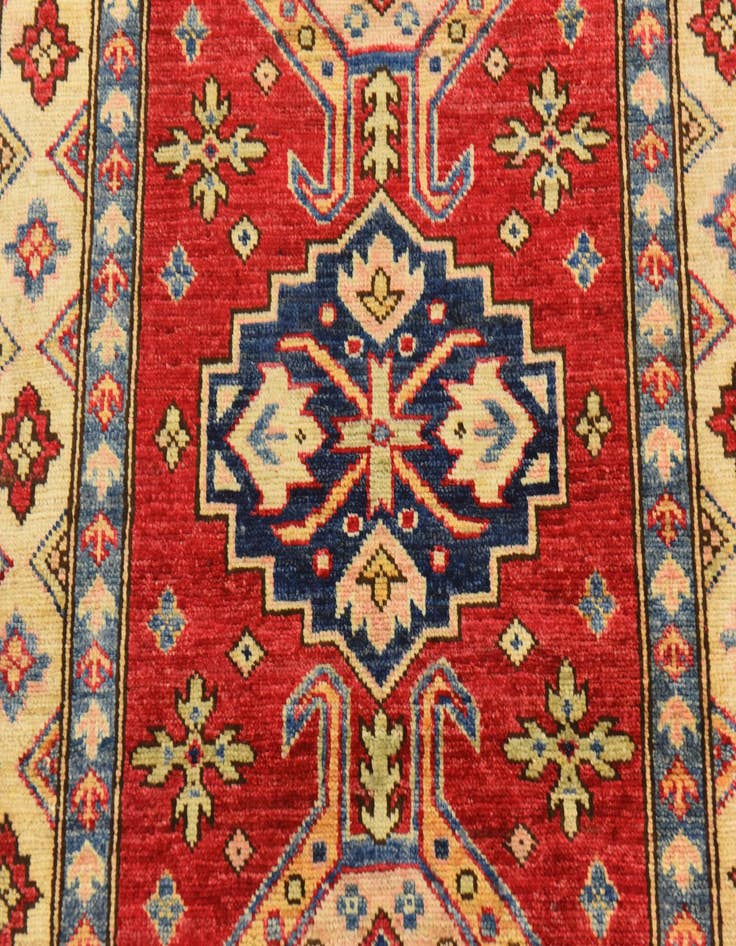 Detail image of  2' 7 x 3' 9  Hand Knotted Kazak Oriental Rug