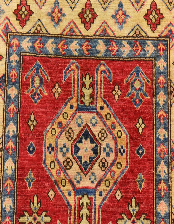 Detail image of  2' 7 x 3' 9  Hand Knotted Kazak Oriental Rug