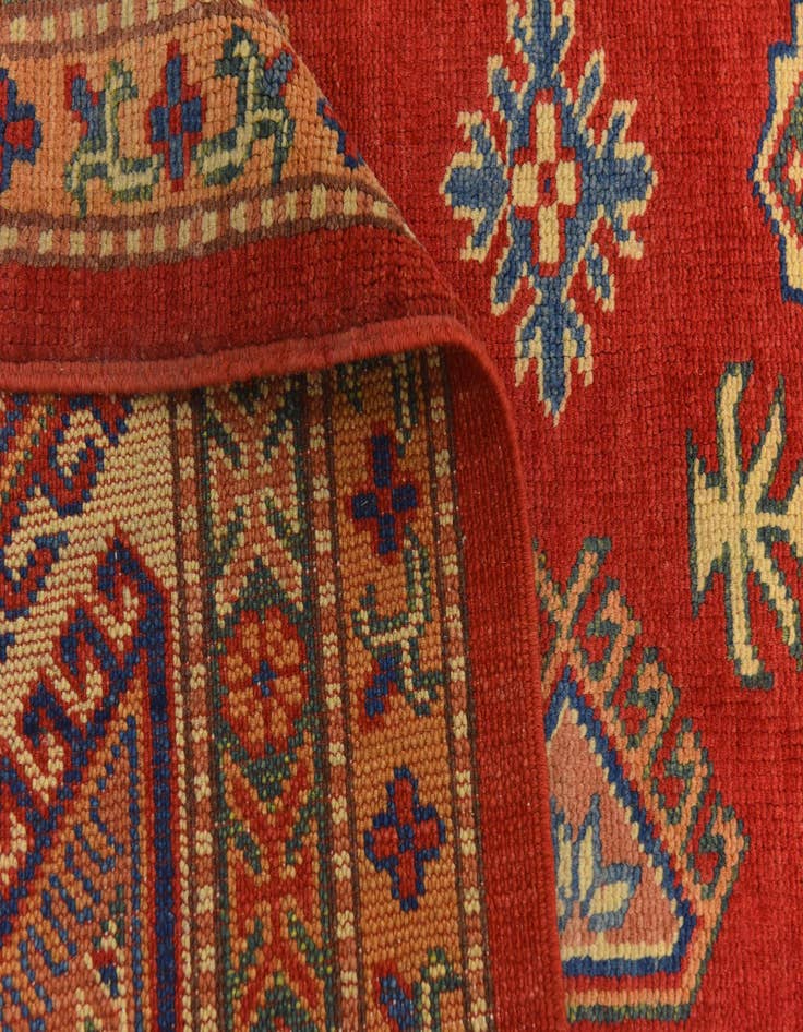 Detail image of  10' 2 x 14'  Hand Knotted Kazak Oriental Rug