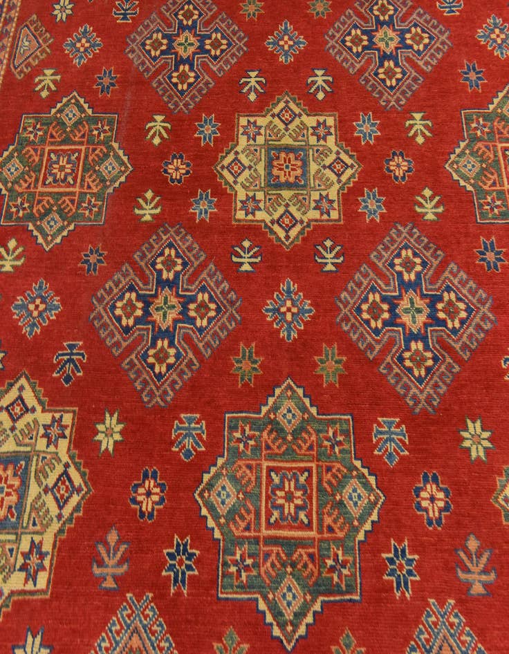 Detail image of  10' 2 x 14'  Hand Knotted Kazak Oriental Rug