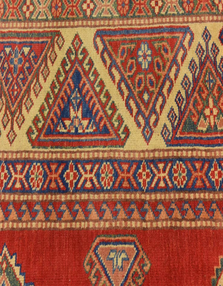 Detail image of  10' 2 x 14'  Hand Knotted Kazak Oriental Rug