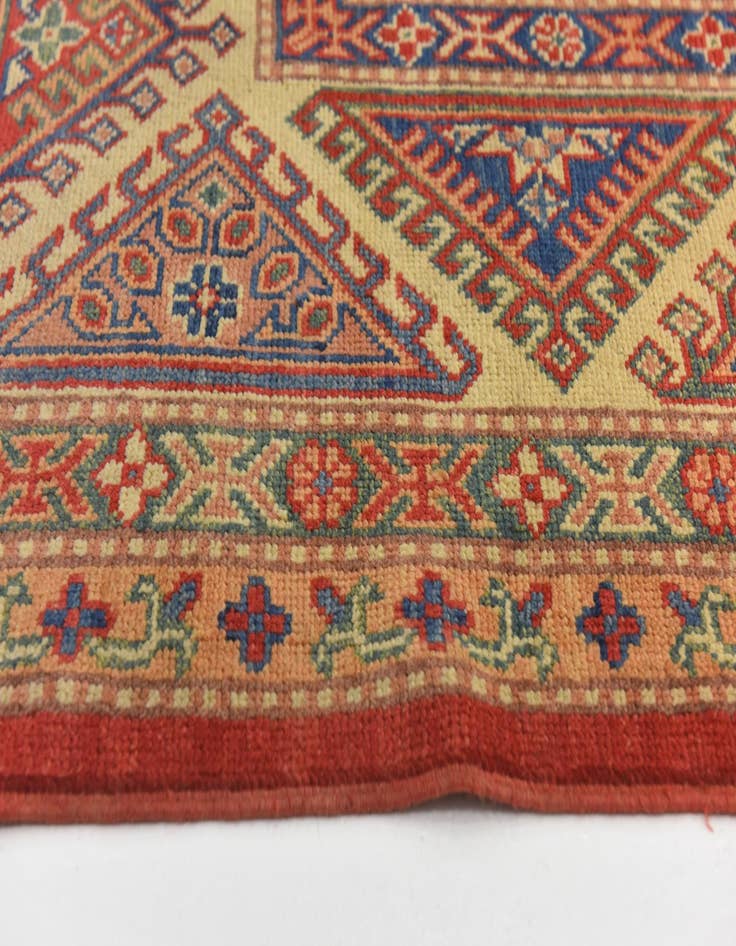Detail image of  10' 2 x 14'  Hand Knotted Kazak Oriental Rug