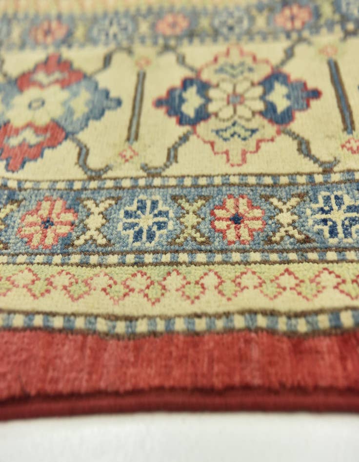 Detail image of  9' 9 x 13' 9  Hand Knotted Kazak Rug