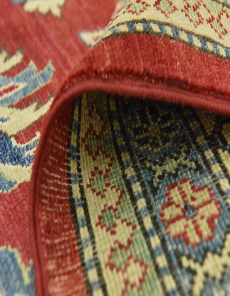 Detail image of  9' 9 x 13' 9  Hand Knotted Kazak Rug
