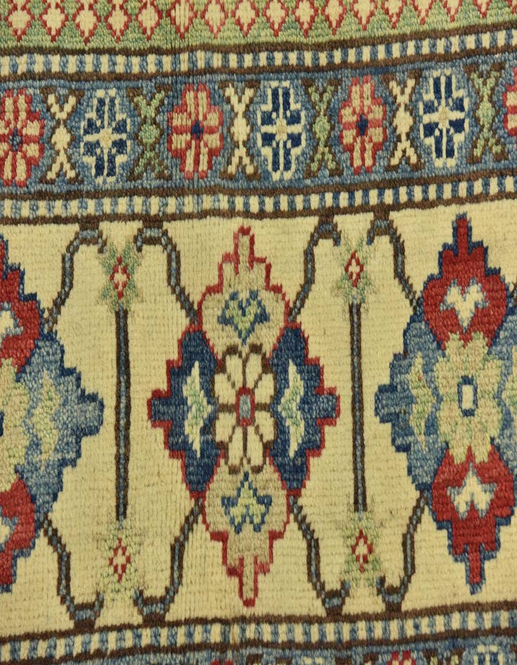 Detail image of  9' 9 x 13' 9  Hand Knotted Kazak Rug