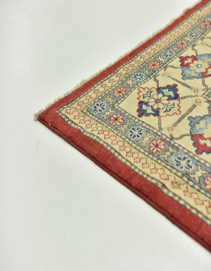 Detail image of  9' 9 x 13' 9  Hand Knotted Kazak Rug