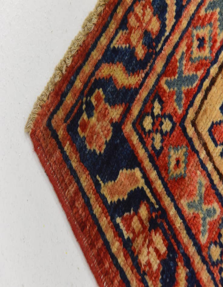 Detail image of  5' 7 x 7' 9  Hand Knotted Kazak Oriental Rug
