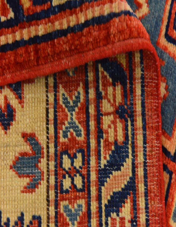 Detail image of  5' 7 x 7' 9  Hand Knotted Kazak Oriental Rug