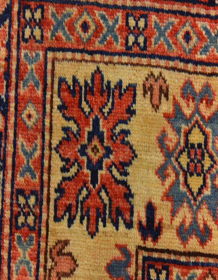 Detail image of  5' 7 x 7' 9  Hand Knotted Kazak Oriental Rug