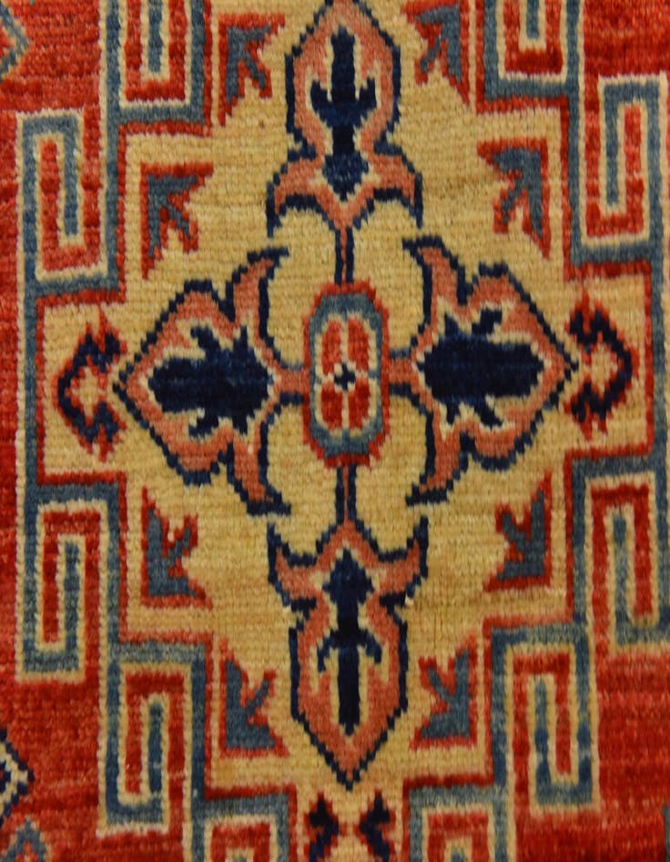 Detail image of  5' 7 x 7' 9  Hand Knotted Kazak Oriental Rug