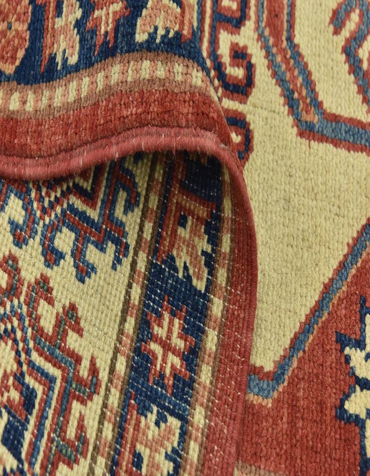 Detail image of  5' 9 x 8' 5  Hand Knotted Kazak Rug