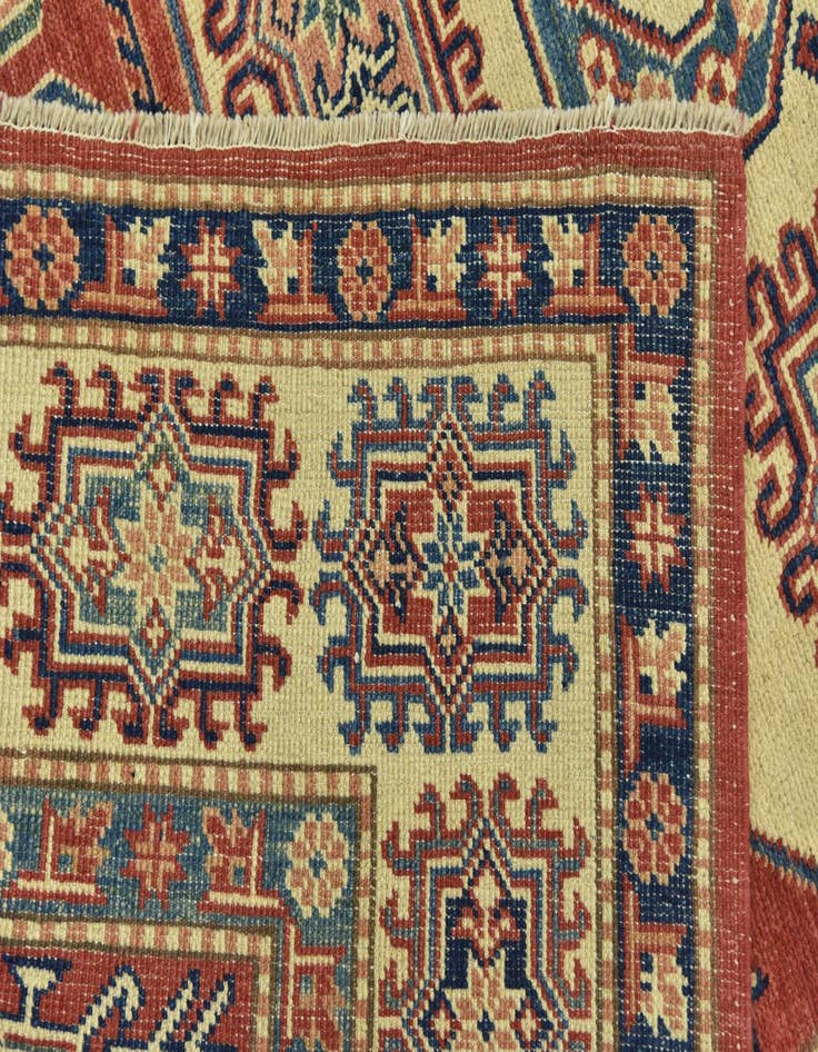 Detail image of  5' 9 x 8' 5  Hand Knotted Kazak Rug