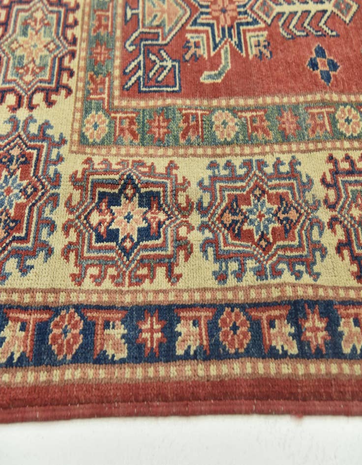 Detail image of  5' 9 x 8' 5  Hand Knotted Kazak Rug