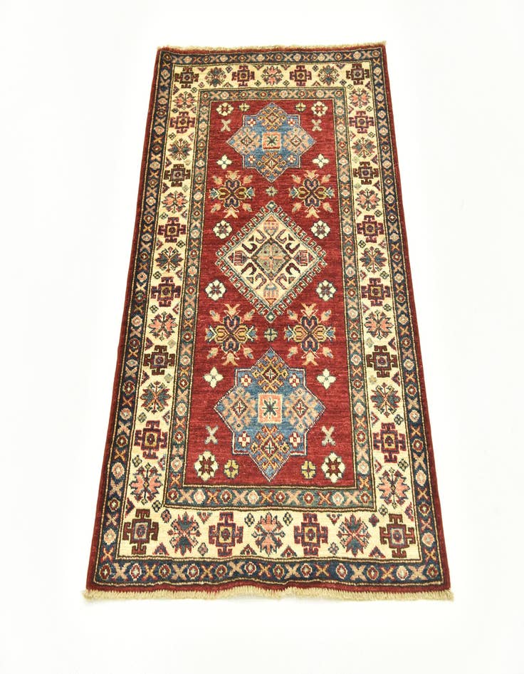 Detail image of  2' 10 x 3' 10  Hand Knotted Kazak Oriental Rug