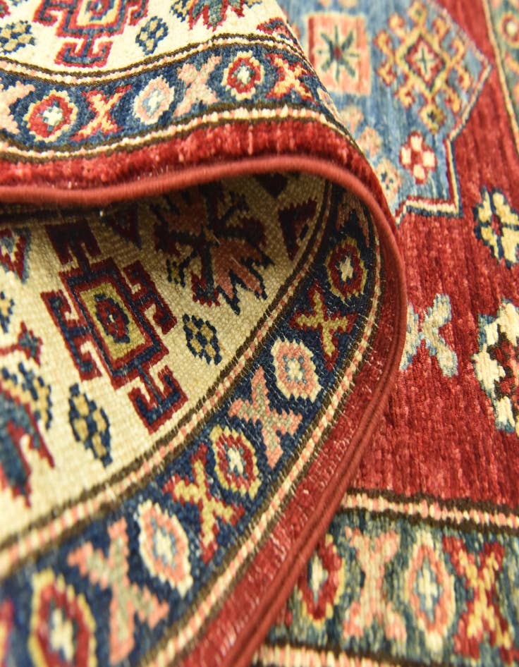 Detail image of  2' 10 x 3' 10  Hand Knotted Kazak Oriental Rug