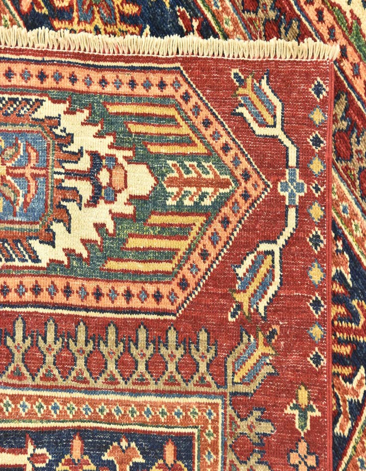 Detail image of  3' x 4'  Hand Knotted Kazak Oriental Rug