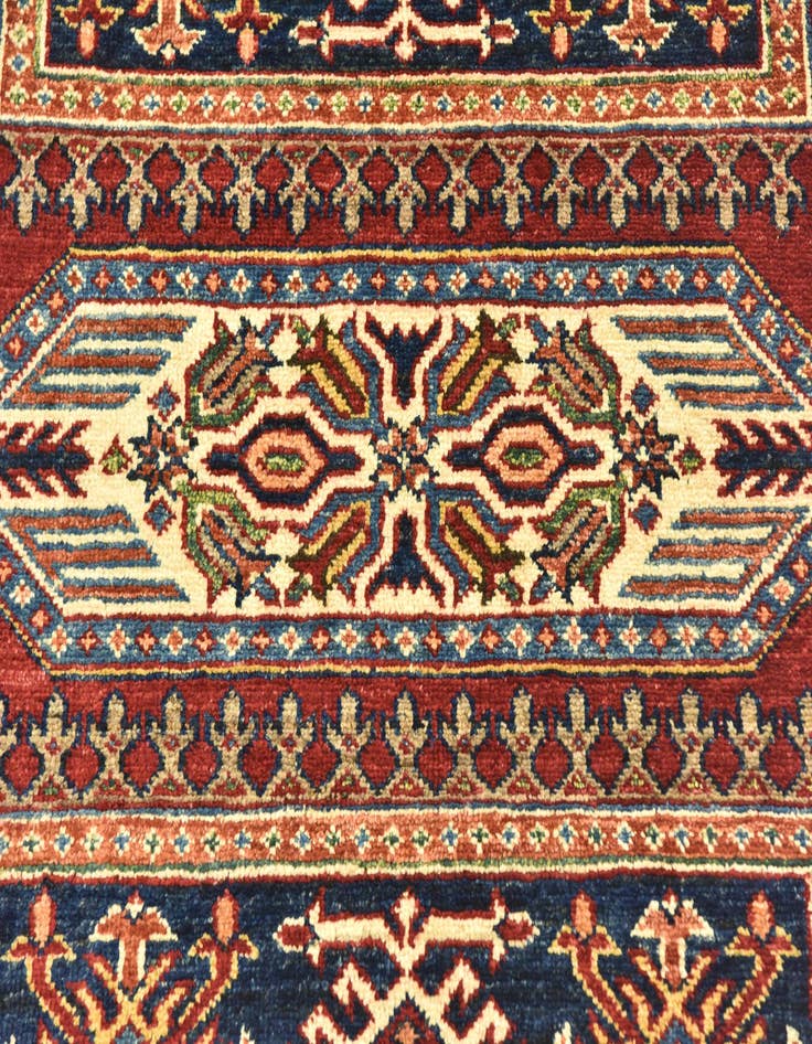Detail image of  3' x 4'  Hand Knotted Kazak Oriental Rug
