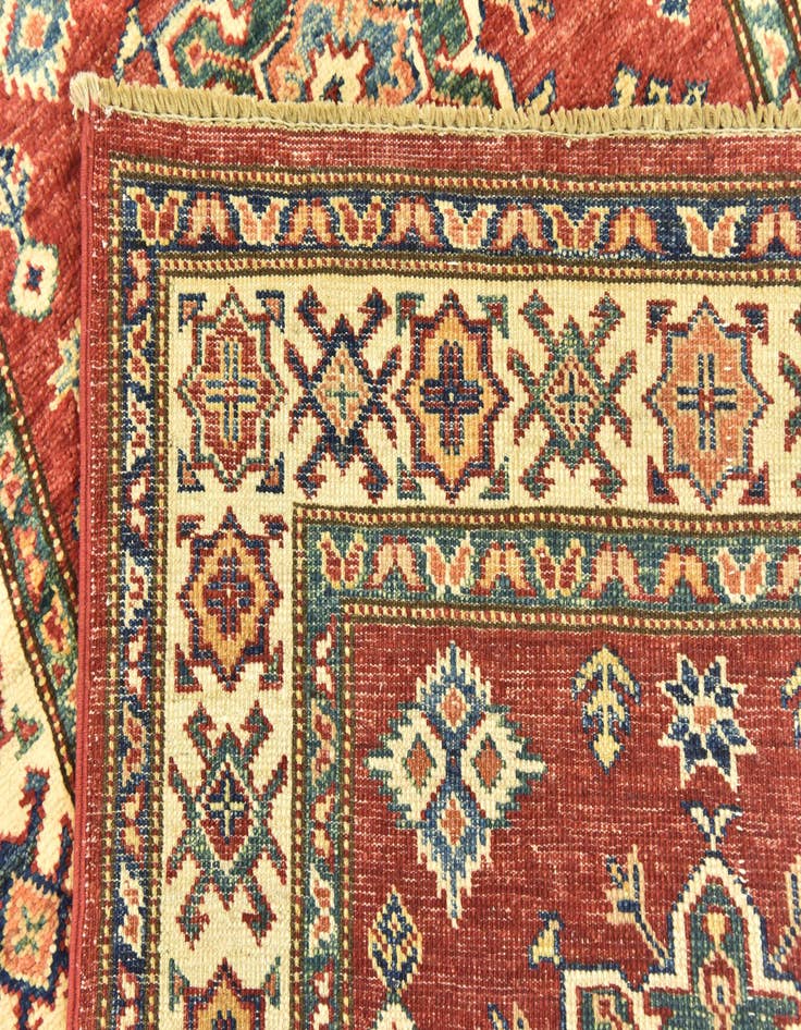 Detail image of  2' 9 x 4' 1  Hand Knotted Kazak Oriental Rug