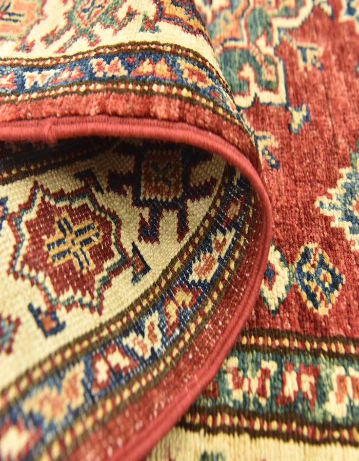 Detail image of  2' 9 x 4' 1  Hand Knotted Kazak Oriental Rug