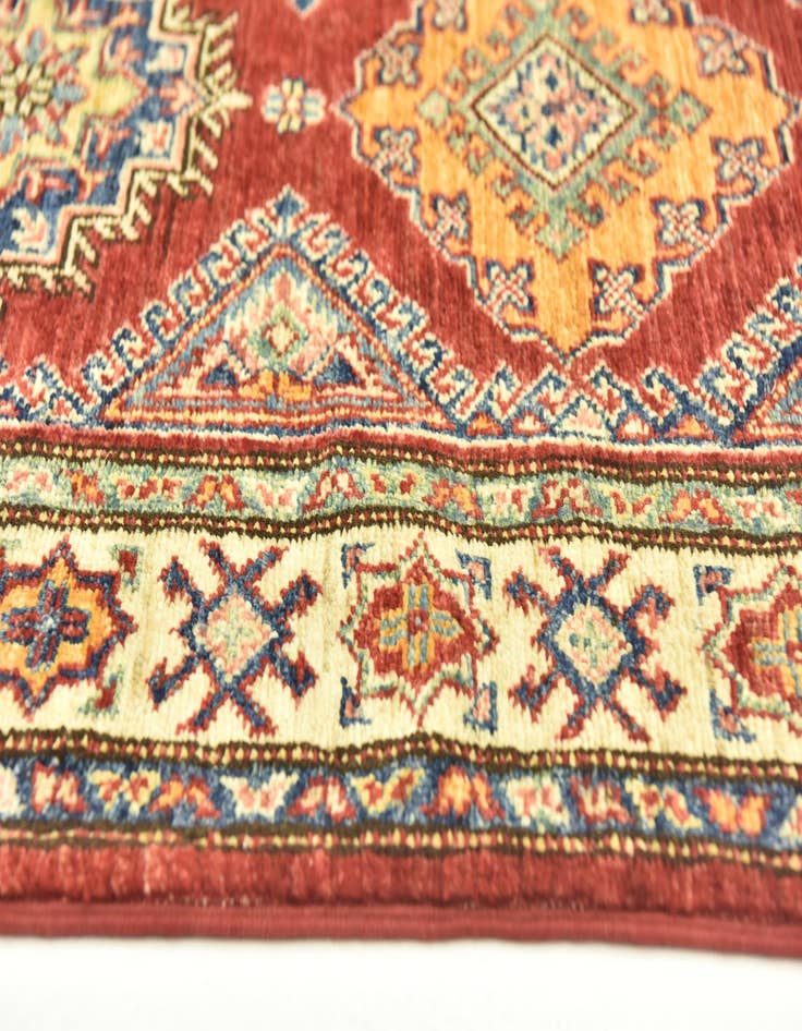 Detail image of  2' 7 x 4' 5  Hand Knotted Kazak Oriental Rug