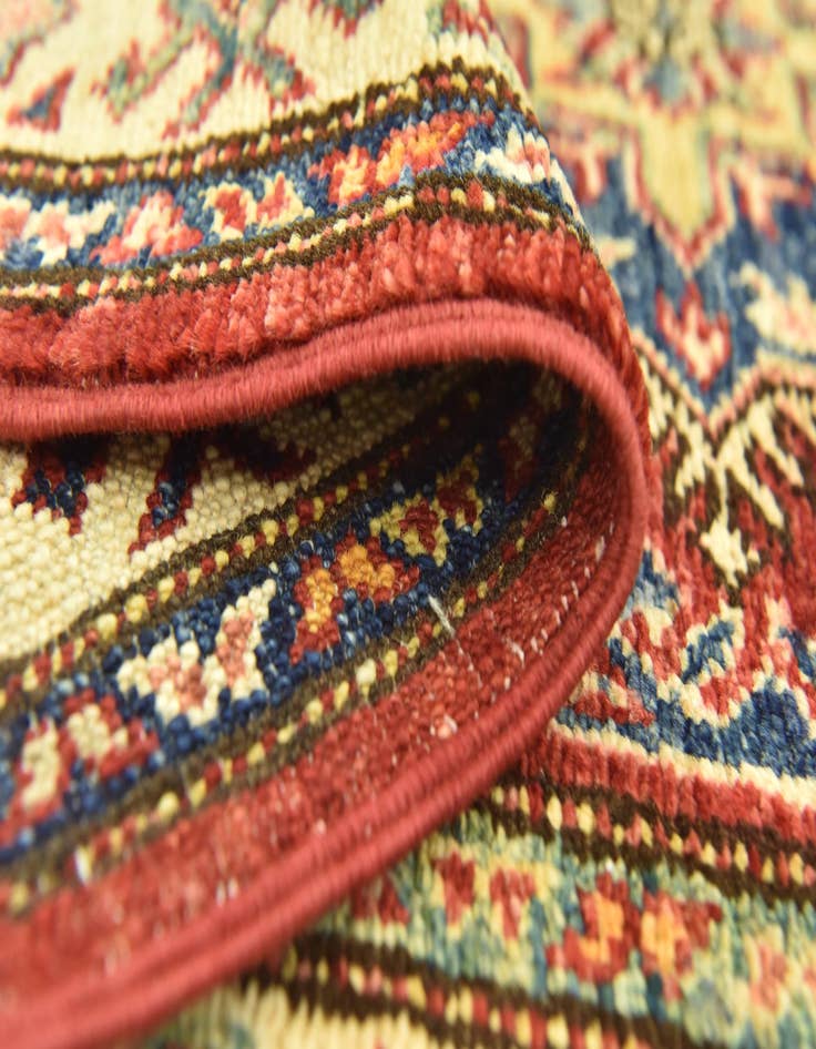 Detail image of  2' 7 x 4' 5  Hand Knotted Kazak Oriental Rug