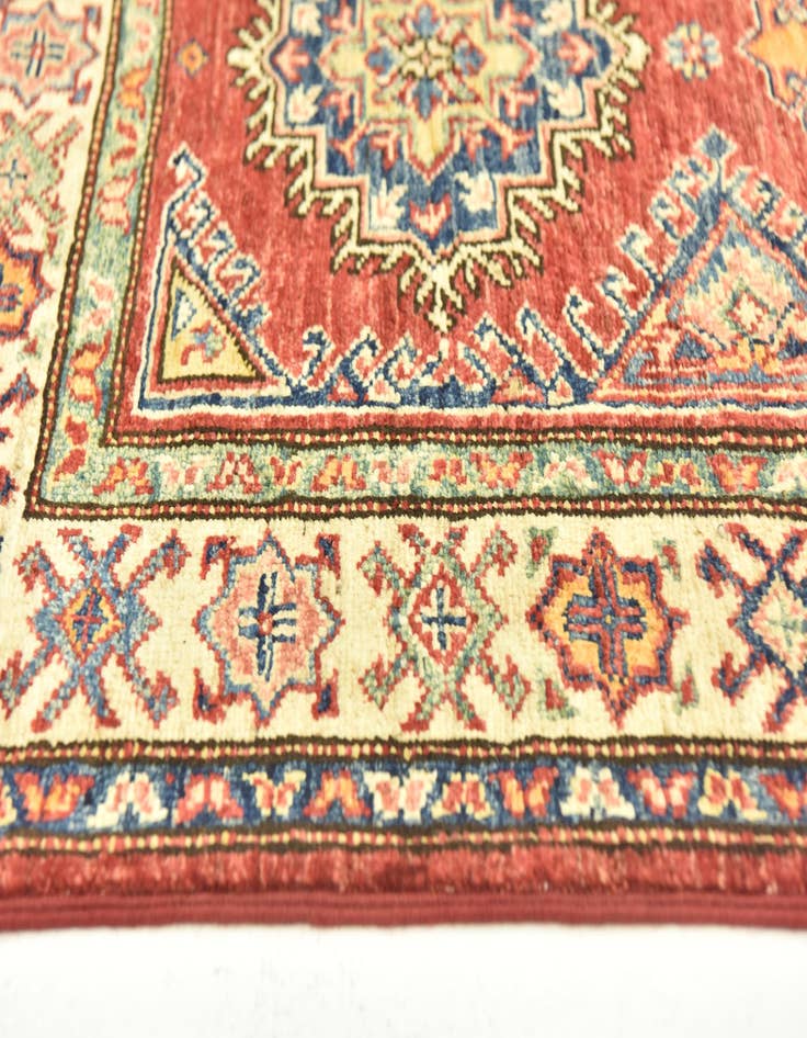 Detail image of  2' 7 x 4' 3  Hand Knotted Kazak Oriental Rug