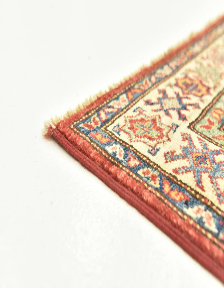 Detail image of  2' 7 x 4' 3  Hand Knotted Kazak Oriental Rug