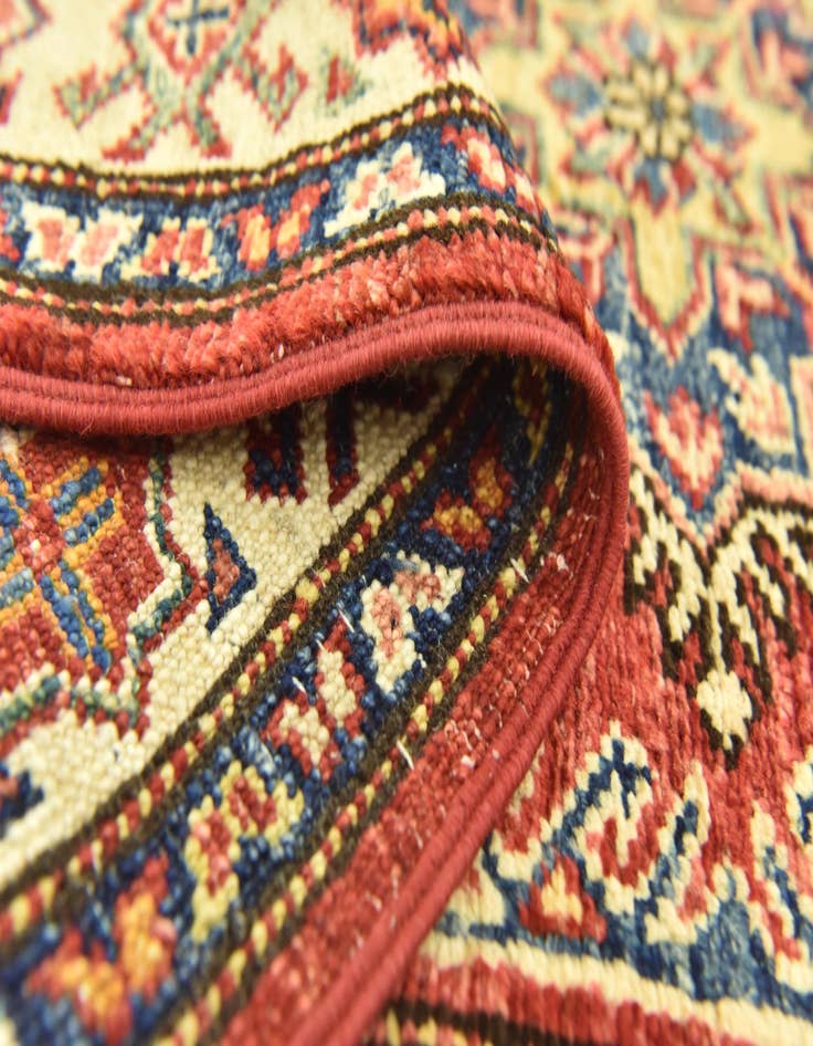 Detail image of  2' 7 x 4' 3  Hand Knotted Kazak Oriental Rug