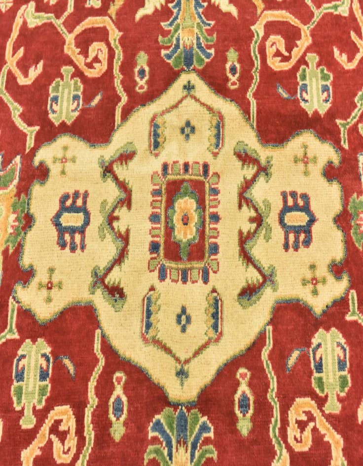 Detail image of  5' 6 x 7' 8  Hand Knotted Kazak Rug