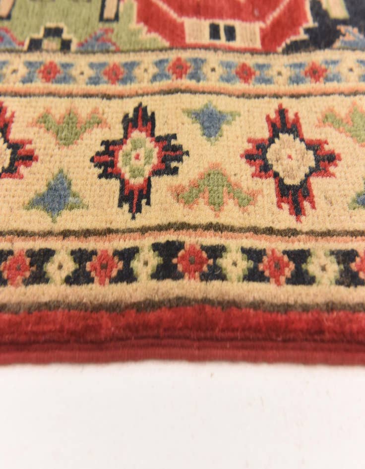 Detail image of  2' 8 x 4' 2  Hand Knotted Kazak Oriental Rug