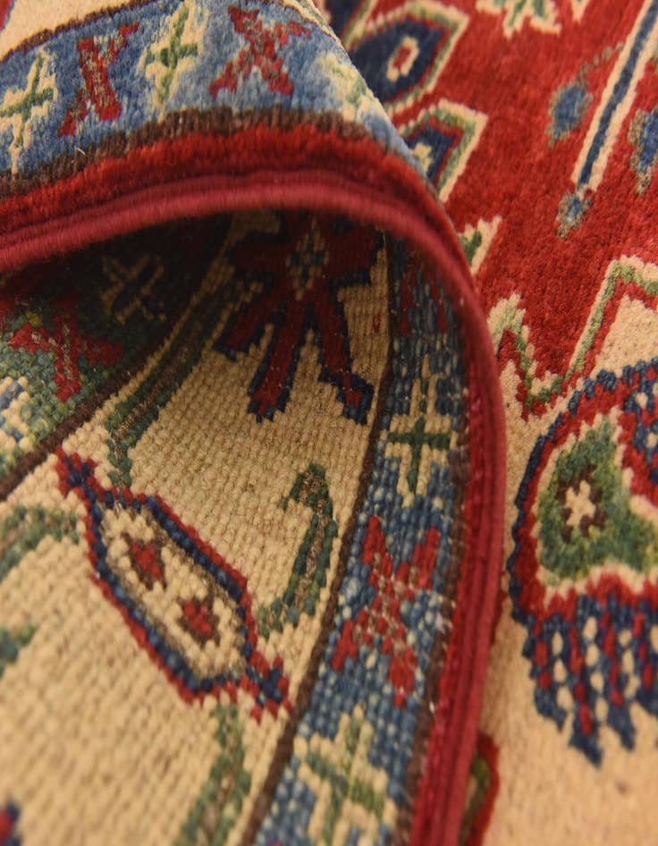 Detail image of  2' 8 x 4' 1  Hand Knotted Kazak Rug