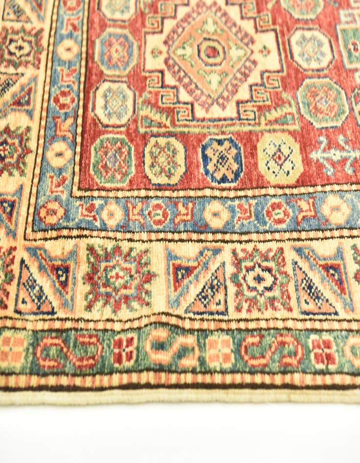Detail image of  2' 7 x 4' 6  Hand Knotted Kazak Oriental Rug