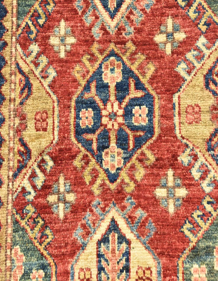 Detail image of  3' x 4' 2  Hand Knotted Kazak Oriental Rug