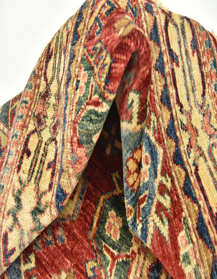 Detail image of  3' x 4' 2  Hand Knotted Kazak Oriental Rug