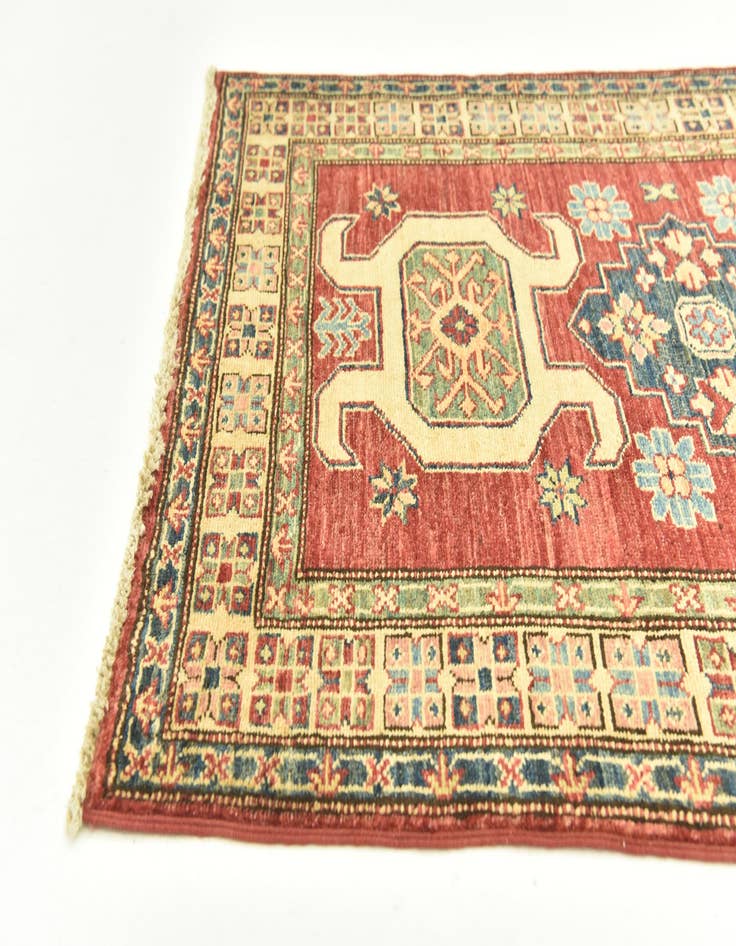 Detail image of  2' 8 x 3' 10  Hand Knotted Kazak Oriental Rug