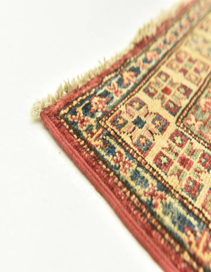 Detail image of  2' 8 x 3' 10  Hand Knotted Kazak Oriental Rug