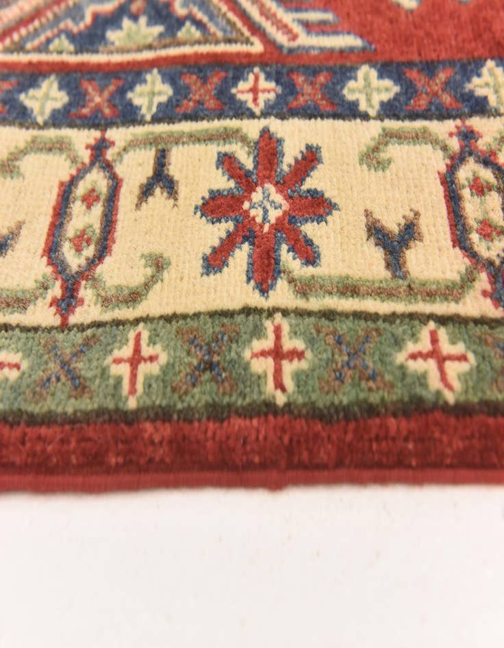 Detail image of  2' 8 x 4' 3  Hand Knotted Kazak Rug